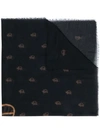 PREEN BY THORNTON BREGAZZI BRENNA MONOGRAM SCARF