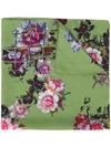 PREEN BY THORNTON BREGAZZI FLORAL EMBROIDERED NECK-TIE SCARF