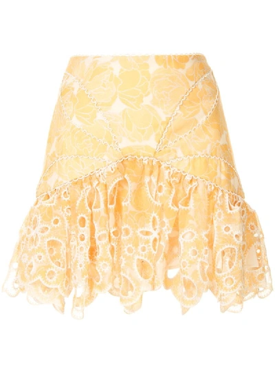 Acler Meredith Skirt . In Yellow