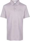 Sunspel Riviera Polo Shirt In Purple