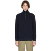 NORSE PROJECTS NORSE PROJECTS NAVY ALFRED HALF-ZIP PULLOVER