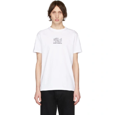 Norse Projects White Topo Niels T-shirt In 0001 White