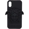 VERSACE BLACK MEDUSA IPHONE X CASE