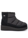 Ugg Quilted Ankle Boots In Nero