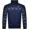 ADIDAS ORIGINALS ADIDAS ORIGINALS ARGYLE FULL ZIP TRACK TOP NAVY,128575