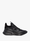 Alexander Mcqueen Oversized Runner Low-top Sneakers In Black