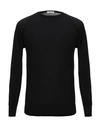 Paolo Pecora Sweaters In Black