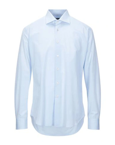 Pal Zileri Shirts In Sky Blue