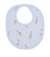 KISSY KISSY SOPHIE LA GIRAFFE PRINT BIB,15190282