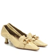 BOTTEGA VENETA MADAME LEATHER PUMPS,P00434594