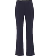 GUCCI STRETCH-CADY FLARED PANTS,P00436170