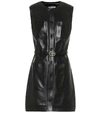 GUCCI LEATHER MINIDRESS,P00436223