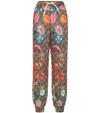 GUCCI GG FLORA TECHNICAL JERSEY SWEATtrousers,P00436336