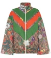 GUCCI GG FLORA TECHNICAL-JERSEY JACKET,P00436379