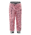 DOLCE & GABBANA SEQUINED TRACKPANTS,P00442407