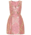 DOLCE & GABBANA BROCADE MINIDRESS,P00442800