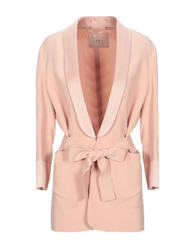 Twinset Suit Jackets In Light Pink