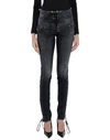 Ben Taverniti Unravel Project Woman Jeans Black Size 26 Cotton, Elastomultiester, Elastane In Black