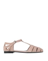 CHURCH'S CHURCH'S WOMAN SANDALS PASTEL PINK SIZE 10 SOFT LEATHER,11639318ST 7