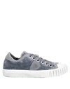 PHILIPPE MODEL PHILIPPE MODEL WOMAN SNEAKERS GREY SIZE 5 TEXTILE FIBERS,11643807UP 5
