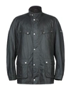 Barbour Duke Wax Jacket In Green