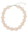 Stine Goya Illianna Glass Bead Necklace In Pink