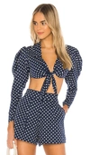WEWOREWHAT BISOU BLOUSE,WWWR-WS1
