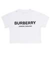 BURBERRY BABY PRINTED COTTON T-SHIRT,P00387131