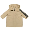 BURBERRY BABY DAXTON COTTON COAT,P00392944