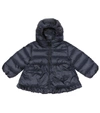 MONCLER BABY ODILE QUILTED DOWN JACKET,P00409680