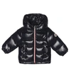 MONCLER BABY NEW AUBERT绗缝羽绒大衣,P00409678