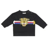 GUCCI BABY PRINTED COTTON SWEATSHIRT,P00397594