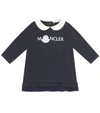 MONCLER BABY LOGO JERSEY DRESS,P00409958