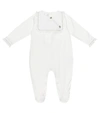Tartine Et Chocolat Ruffled Pajamaes In White