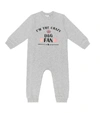 DOLCE & GABBANA BABY PRINTED COTTON ONESIE,P00402133