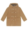 BURBERRY WOOL DUFFLE COAT,P00393157