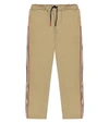 BURBERRY Cotton-twill pants,P00392679