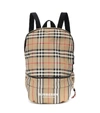 BURBERRY Check nylon backpack,P00408225