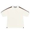 FENDI FF COTTON POLO SHIRT,P00407738