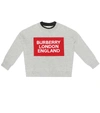 BURBERRY Cotton-blend sweatshirt,P00420285