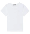 Acne Studios Kids' Mini Nash Face Patch T-shirt In White
