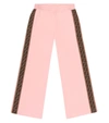FENDI 棉质混纺运动裤,P00367641