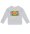 GUCCI PRINTED COTTON SWEATSHIRT,P00372430