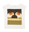 GUCCI PRINTED COTTON T-SHIRT,P00397496