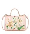 DOLCE & GABBANA Floral leather shoulder bag,P00401902