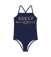 GUCCI LOGO ONE-PIECE SWIMSUIT,P00372394