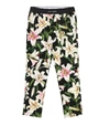 DOLCE & GABBANA FLORAL STRETCH-COTTON LEGGINGS,P00401955