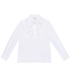 DOLCE & GABBANA STRETCH-COTTON SHIRT,P00420586