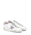 GOLDEN GOOSE Superstar leather trainers,P00412950
