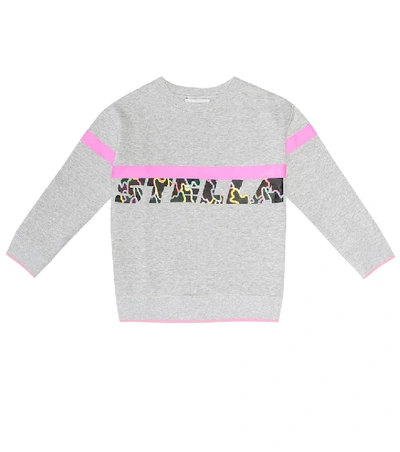 Stella Mccartney Kids' Grey Sweatshirt For Girl With Logo